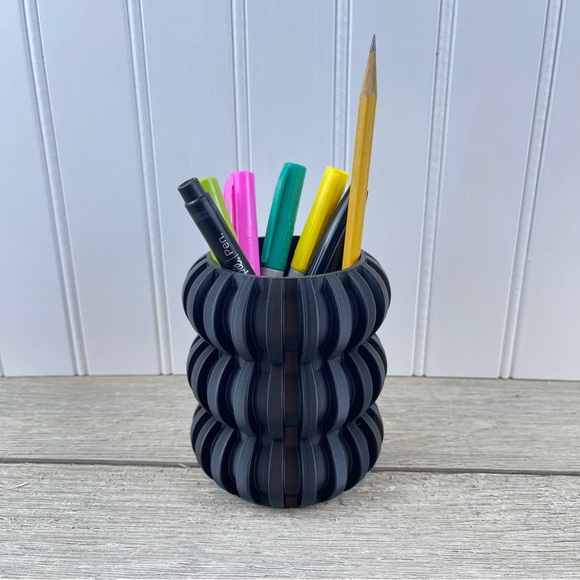 Hand Crafted Other - Unique  Pen Holder, The Renio Pen Holder, Pencil Holder, Pen Cup